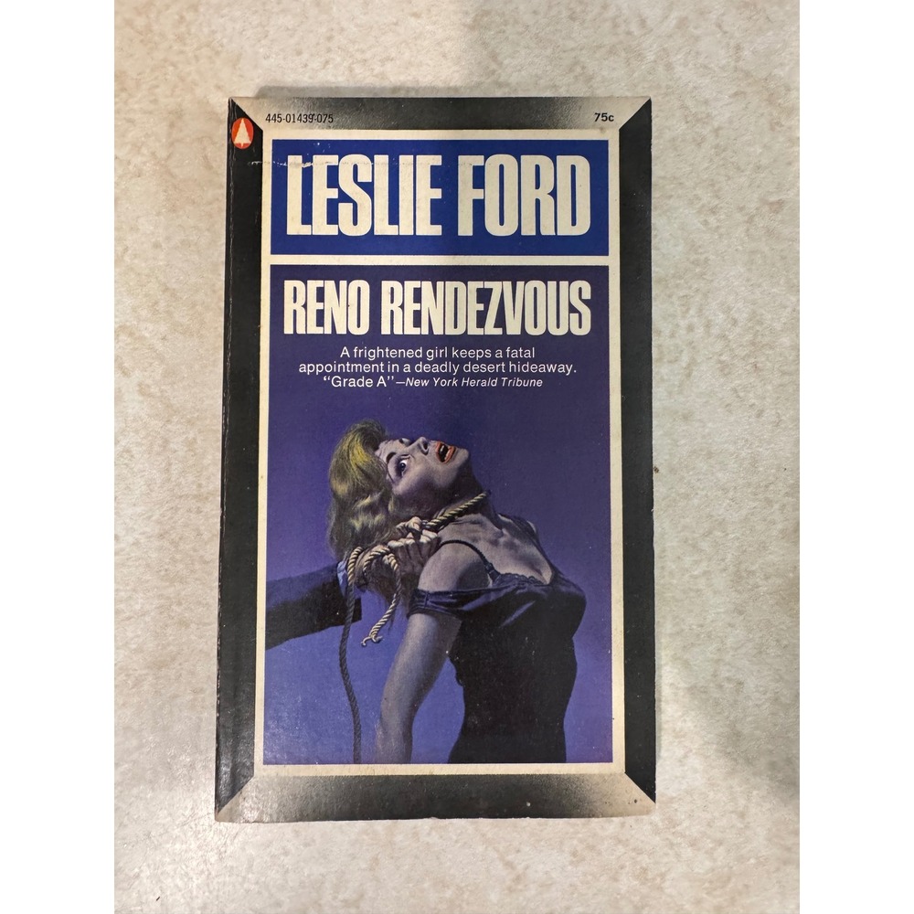 Reno Rendezvous Leslie Ford Vintage 1967 Popular Library PBK Mystery Novel